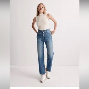 Madewell the Perfect Vintage Straight Leg Jean